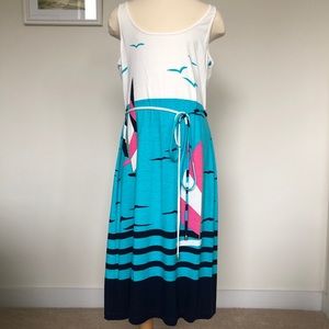 C. Wonder Dress with Sailboats